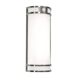 AFX Elston 18" LED Outdoor Wall Sconce - CCT Selectable - 120V - Brushed Aluminum