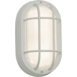 AFX Cape 9" LED Outdoor Wall Sconce - 3000K - 120V - White