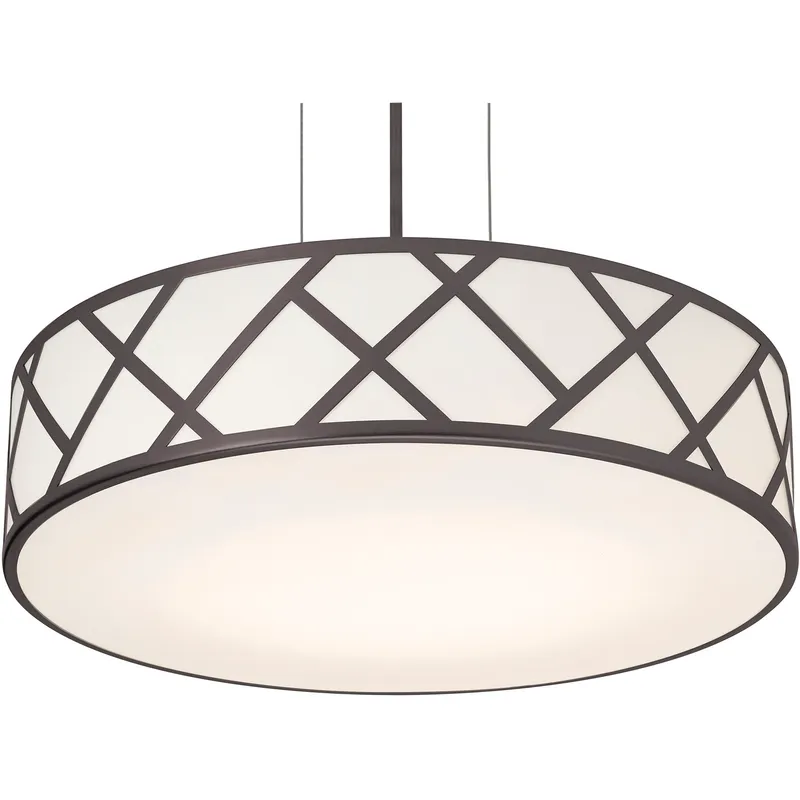 Haven 3 Light 16.75 inch Black Pendant Ceiling Light