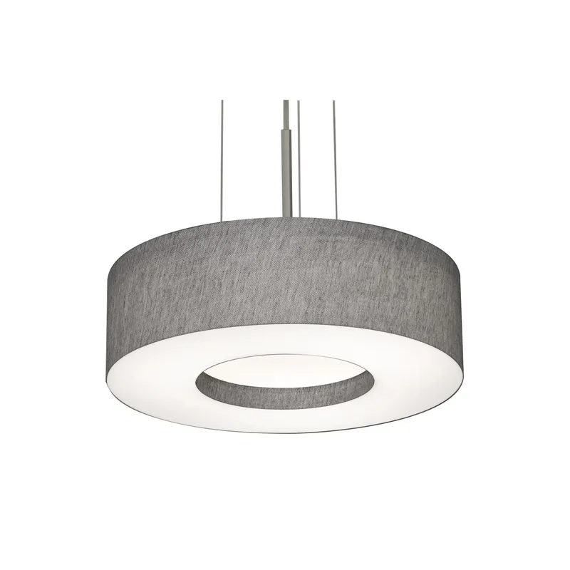 Montclair LED 12.25 inch Satin Nickel Pendant Ceiling Light