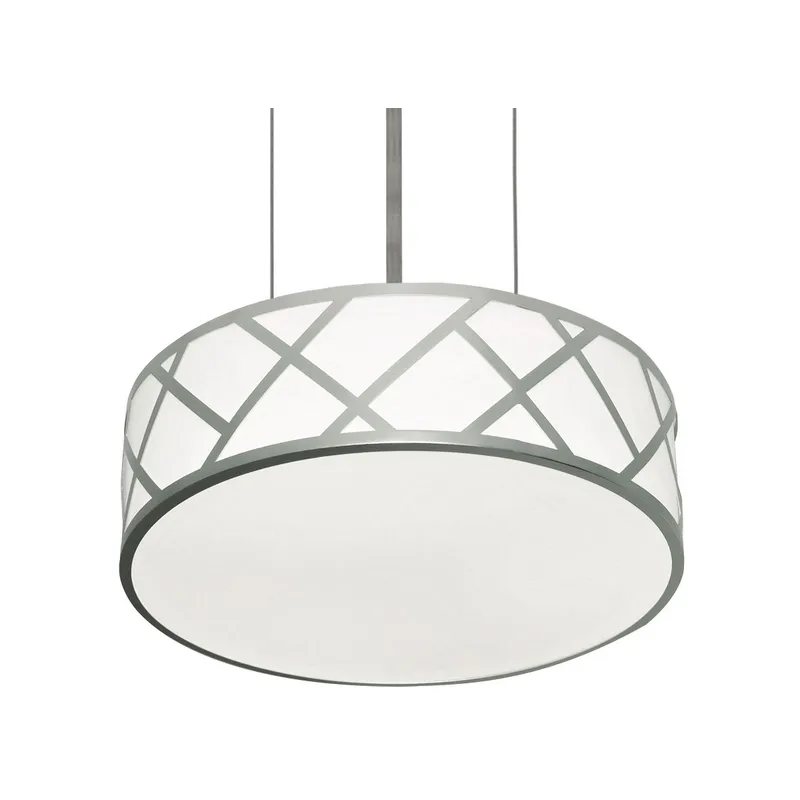 Haven LED 12.63 inch Satin Nickel Pendant Ceiling Light