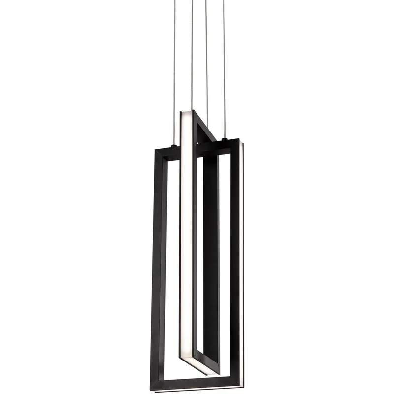 Cole LED 6 inch Black Pendant Ceiling Light