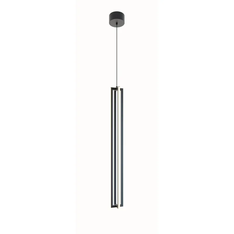 Cass LED 4 inch Black Pendant Ceiling Light