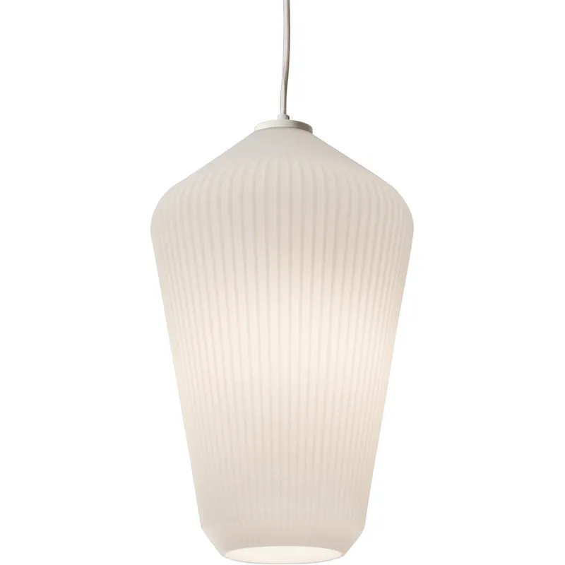 Lola 1 Light 11 inch White Pendant Ceiling Light