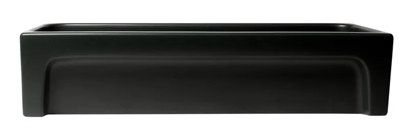 ALFI AB36TRBM 36 in. Trough Vessel Bathroom Sink Fireclay