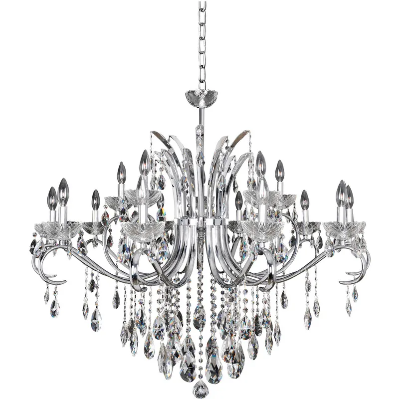 Catalani 15 Light 42 inch Chrome Chandelier Ceiling Light