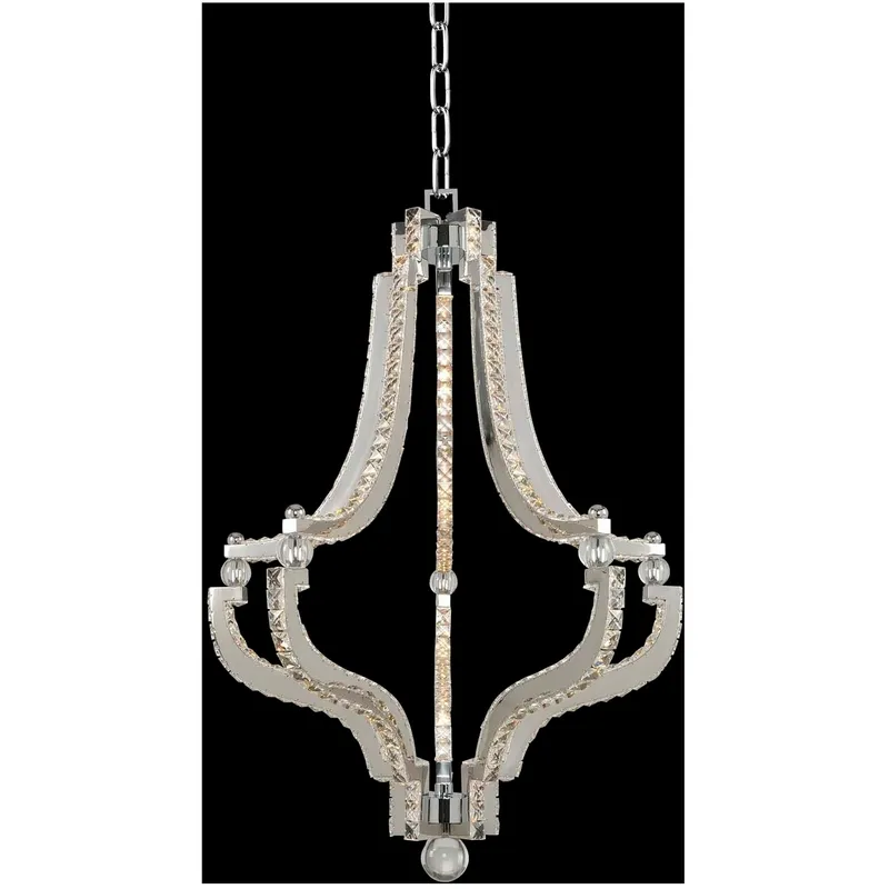 Cambria LED 21 inch Chrome Pendant Ceiling Light