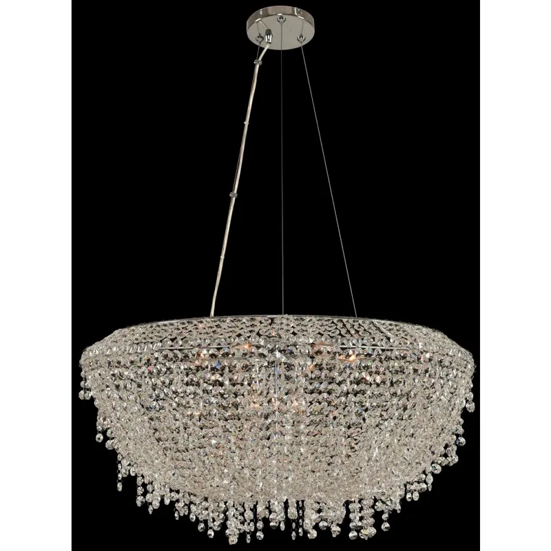 Massimo 9 Light 29 inch Chrome Pendant Ceiling Light