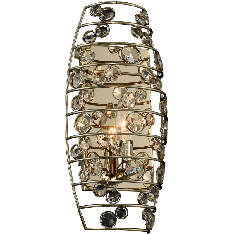 Gemini 1 Light 7 inch Champagne Gold ADA Wall Sconce Wall Light