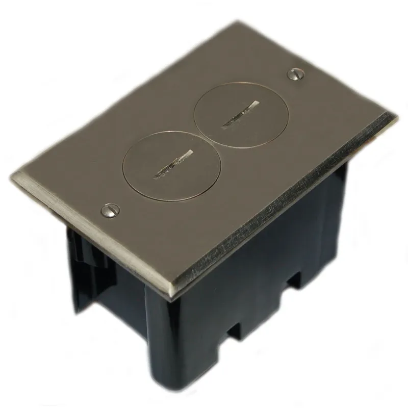 Rectangular Floor Box Assembly