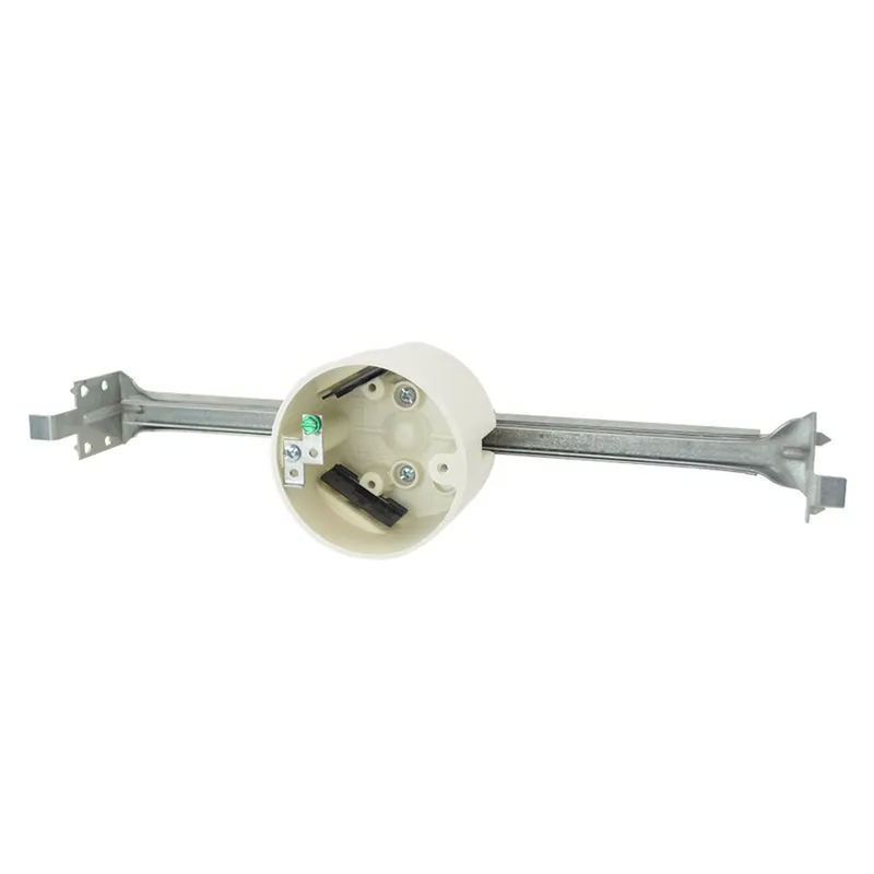 3-1/2" Diameter, Ceiling/Fixture Box with Bar Hanger
