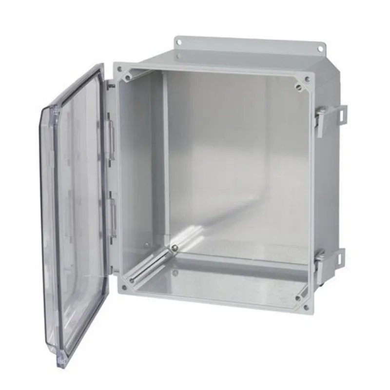 Back Panel For Enclosure, Polyline Series, Size: 12 x 10", Carbon Steel