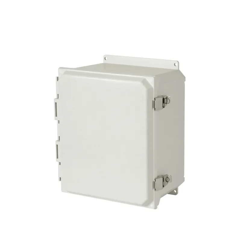 Metal Snap Latch Hinged Solid/Opaque Cover