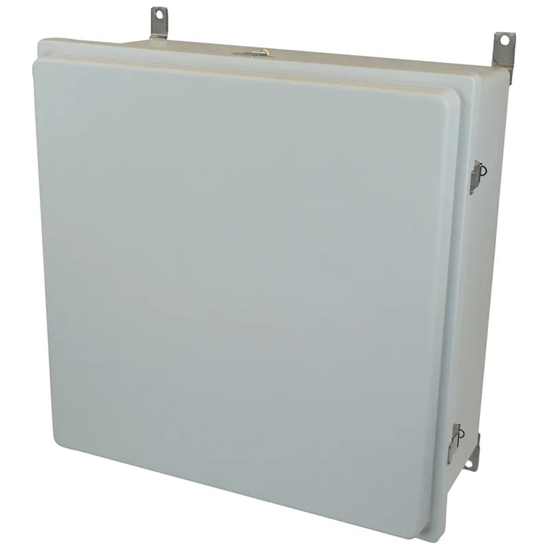 Enclosure, Wall Mount, Type 4X, Hinged Cover, 24 x 24 x 10"