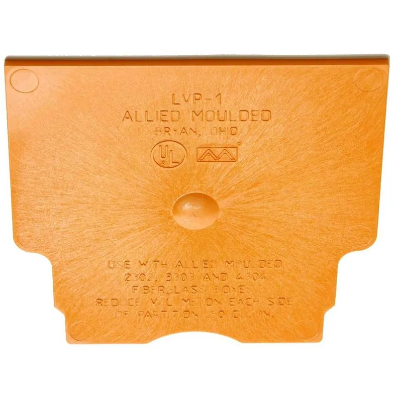 Low Voltage Divider Plate