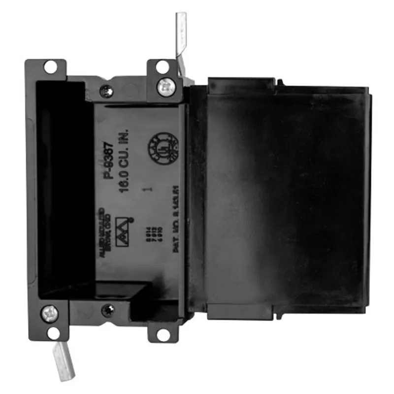 SINGLE GANG ELECTRICAL BOX FOR USE WITH NONMETALLIC SHEATHED CABLE