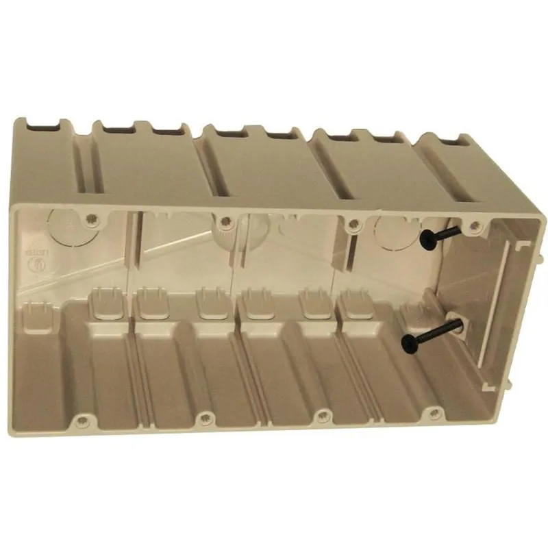 Four Gang Adjustable Electrical Box