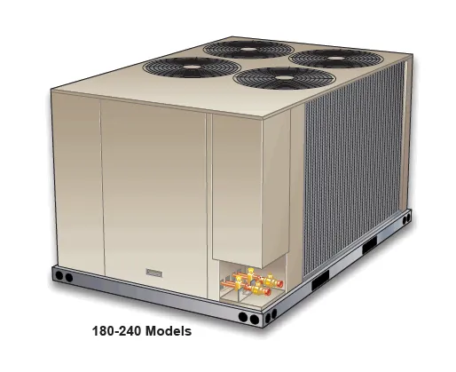 Allied Commercial ELS240S4DS1G - 20.0 Ton Condensing Unit 460/3 (ELS240S4DS1G)