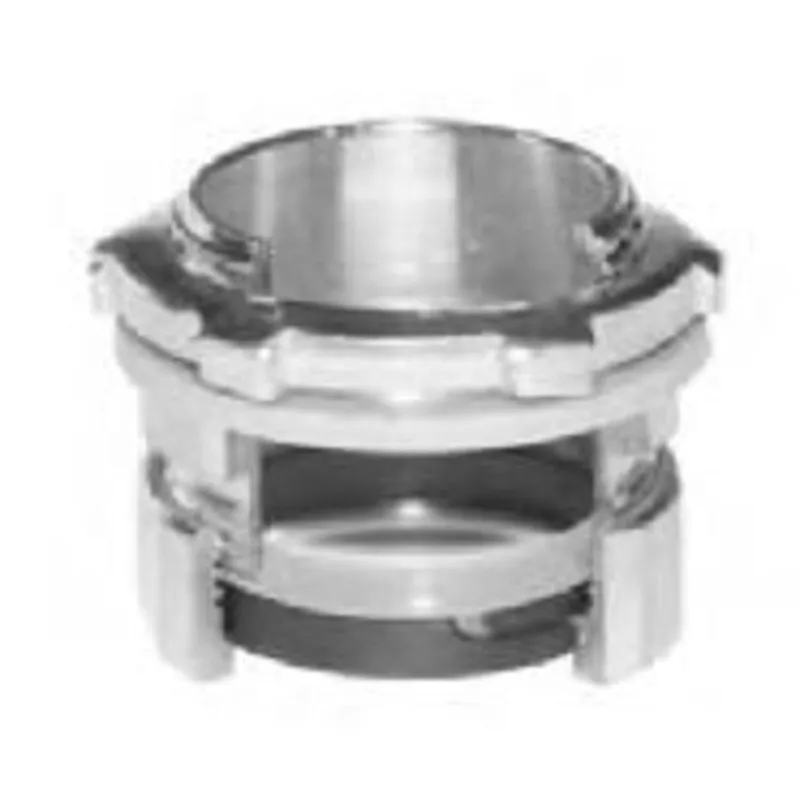 EMT Compression Connector, 3/4" Diameter, Insulated, Rain Tight, Steel/Zinc