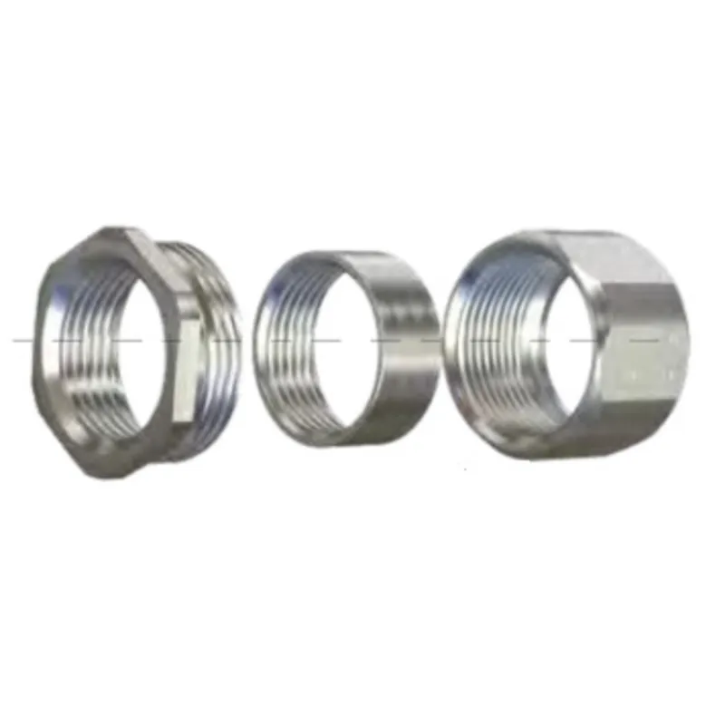 Rigid Three Piece Erickson Coupling, 1/2" Diameter, Steel/Zinc