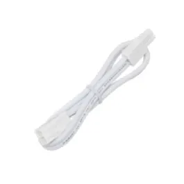 American Lighting 24" Linking Cable - 18 AWG Wire w/ Male/Female Connectors - White