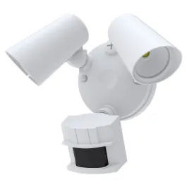 American Lighting 20W LED Security Flood Light - CCT Selectable - 1,600 Lumens - Motion Sensor - 120V - White