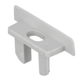 American Lighting End Cap with Power Feed for Mini Double Flange Recessed Mounting Channel