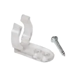 American Lighting Plastic Mounting Clips for 1/2" FlexBrite Rope Light - 10 Count