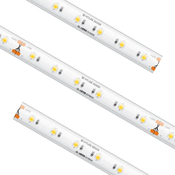 High OutPut COB White 3000K 9.7 inch Tape Light, High Output