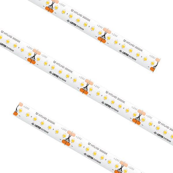 High OutPut HD White 3000K 16.5 inch Tape Light
