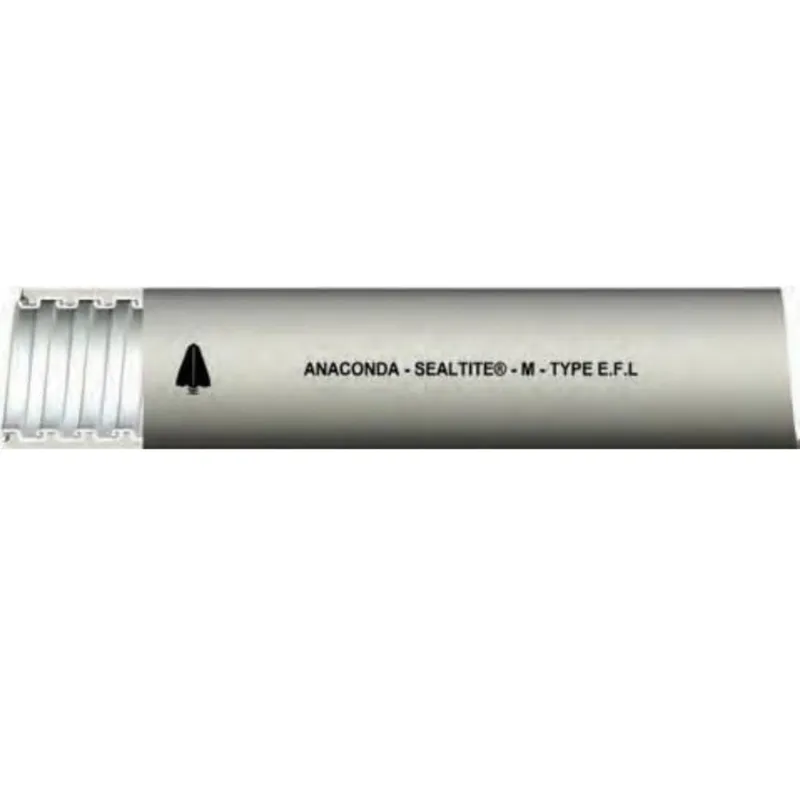 3/4" Corrosion Resistant Extra-Flexible Liquidtight, Aluminum Flex, Gray, 100' Coil