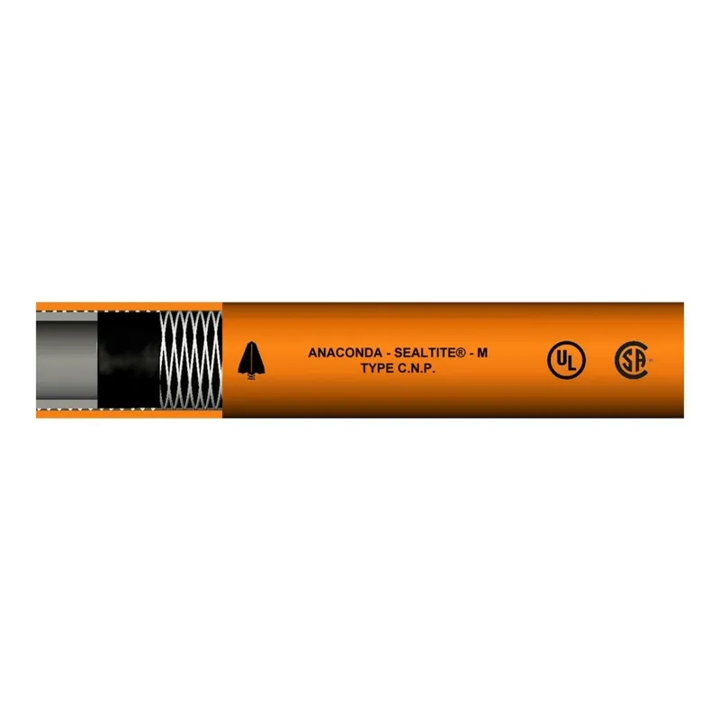 1-1/4" CNP Type A Non-Metallic Liquidtight, Orange, 50' Coil