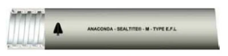 1/2" Liquidtight Aluminum Flex, Type EFL, Gray, 100' Coil