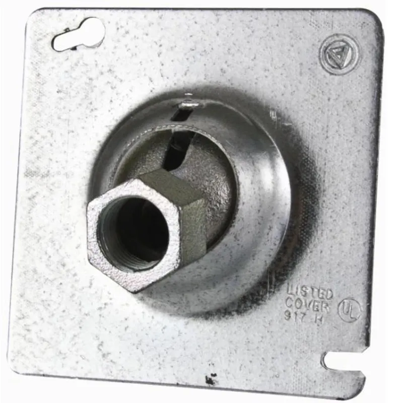 Ball Type Swivel Hanger, Fixture Stem Size: 3/4", Metallic