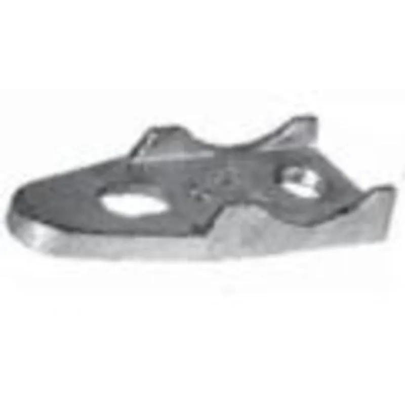 Clamp Back, Rigid, 1/2", Malleable Iron