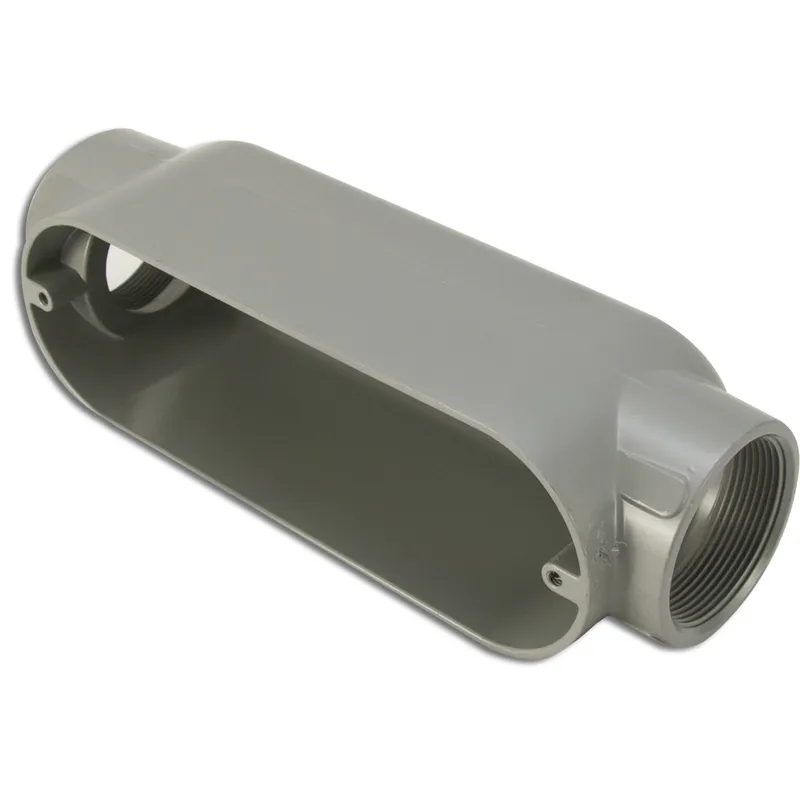 Conduit Body, Type: C, Size: 1/2", Form 85, Aluminum