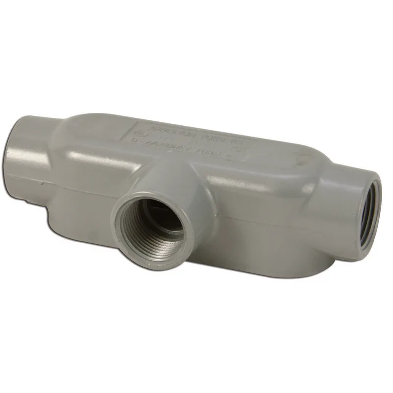 Conduit Body, Type: T, 1", Form 85, Aluminum