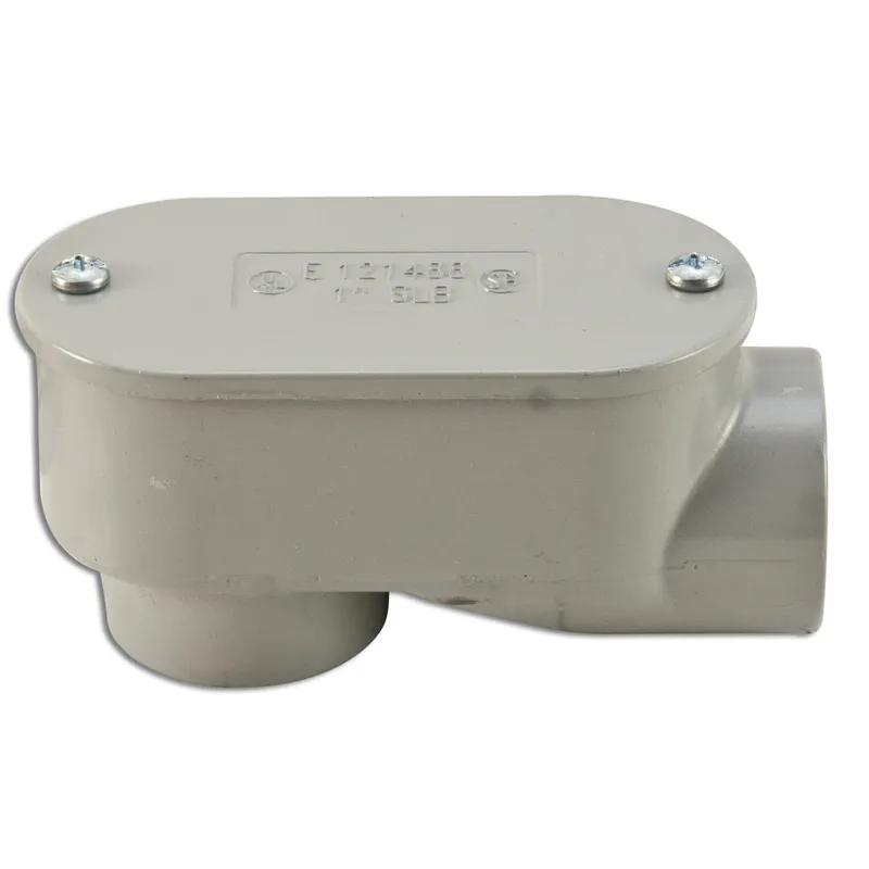 Conduit Body, Type SLB, 3/4", Cover/Gasket, Aluminum