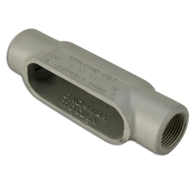 Conduit Body, Type: C, Size: 1-1/4", Form 85, Aluminum