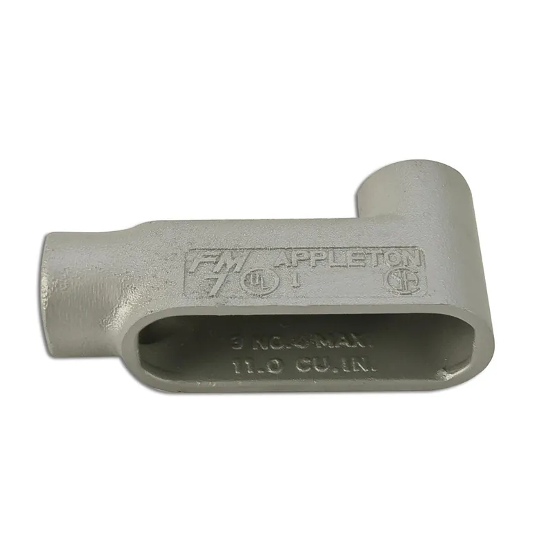 Conduit Body, Type: LB, Size: 3/4", Form 7, Aluminum