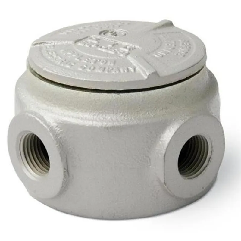 Universal Conduit Outlet Box, Type GRJS, (5) 3/4" Hubs