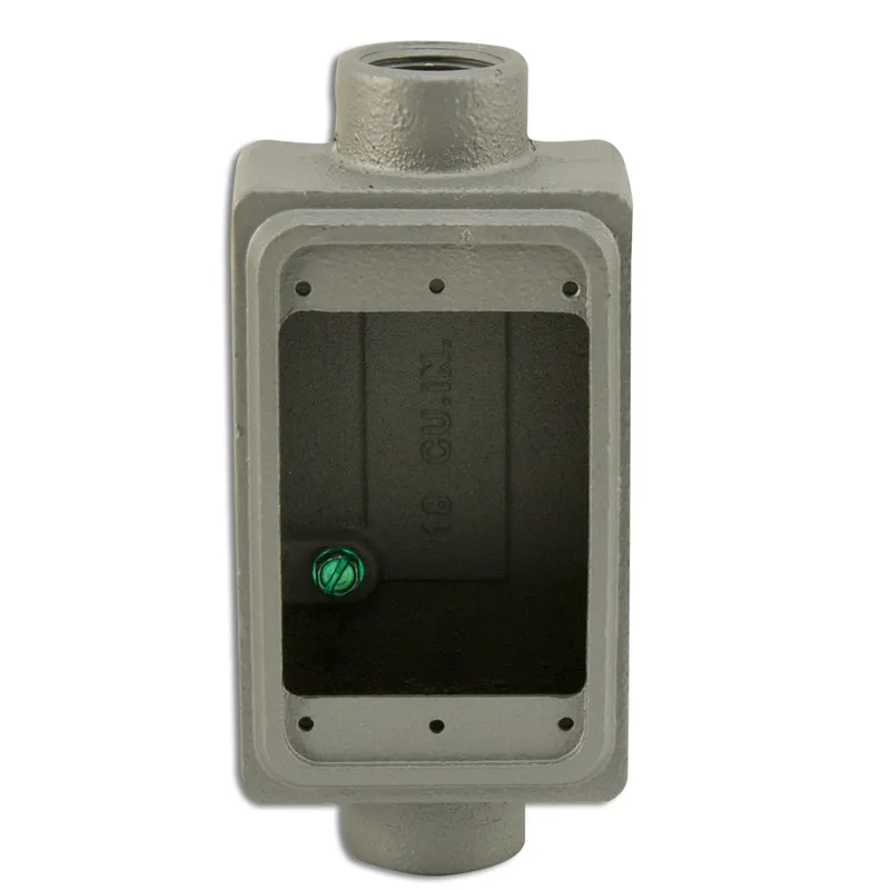 FST Device Box, 1-Gang, 3/4", Malleable Iron