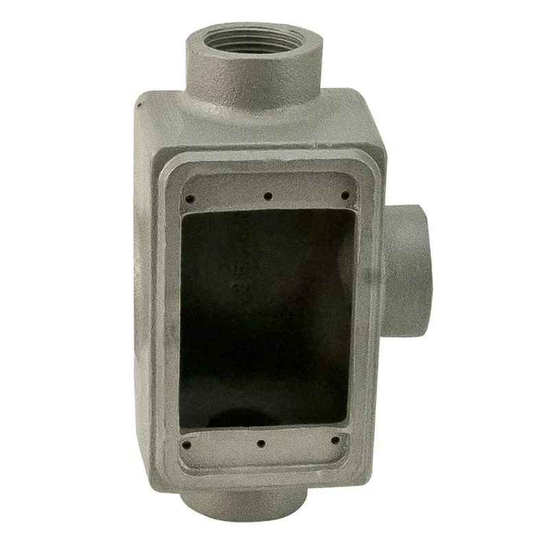 FDCT Device Box, 1-Gang, 3/4", Malleable Iron