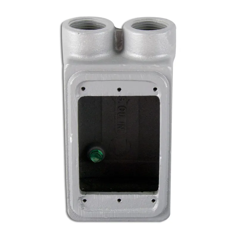 FS Device Box, 1-Gang, Dead-End, Type FS, 3/4", Malleable Iron