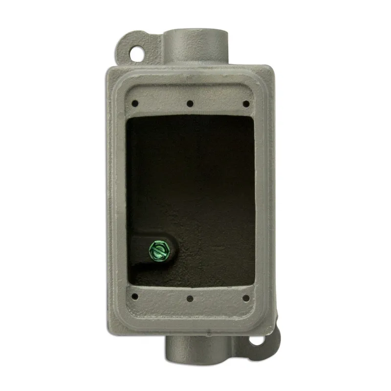 FDC Device Box, 1-Gang, 1/2", Malleable Iron