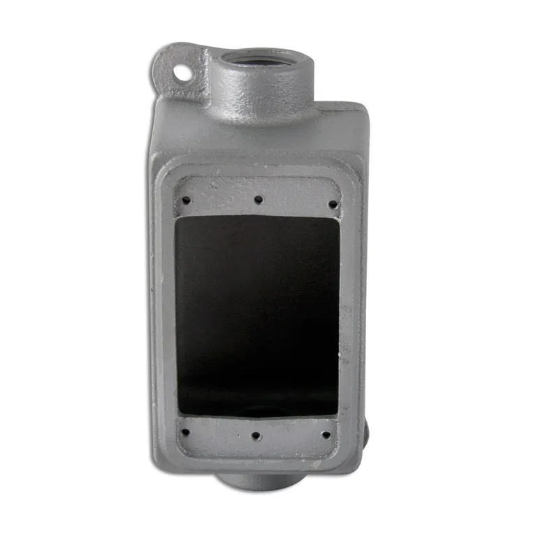 FDC Device Box, 1-Gang, 3/4", Malleable Iron