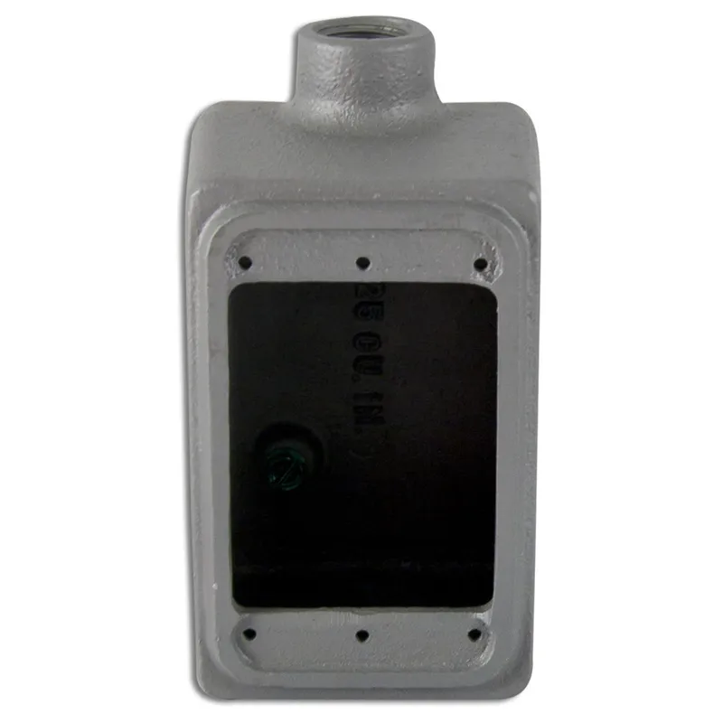 FD Device Box, 1-Gang, Malleable Iron