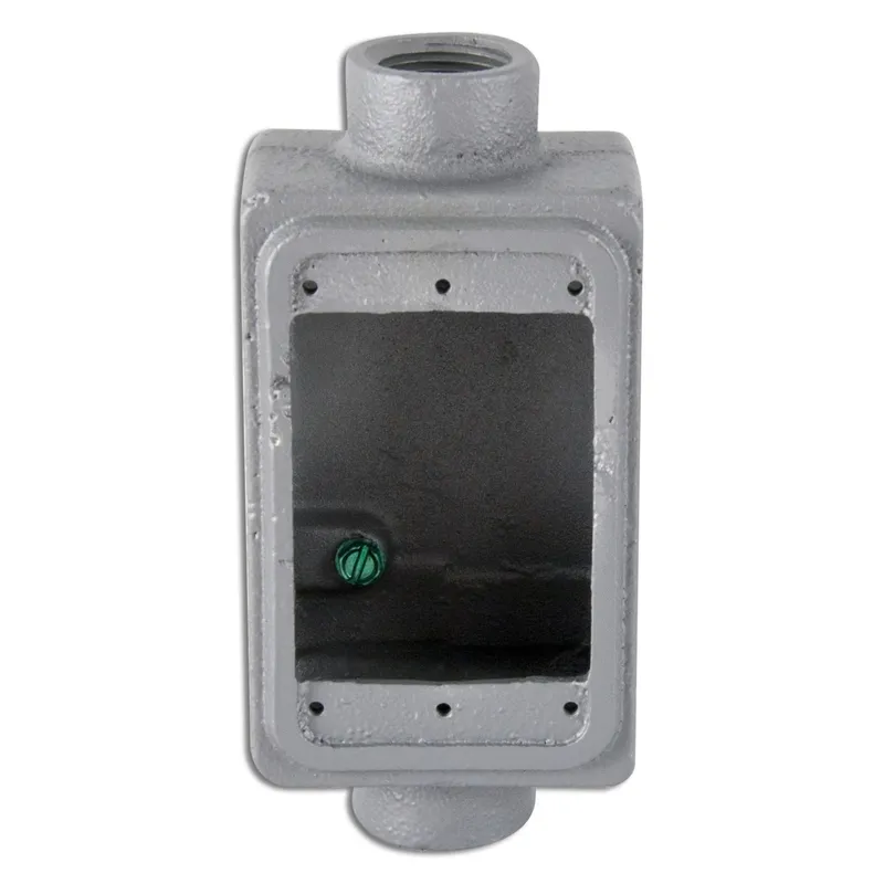 FDC Device Box, 1-Gang, 1/2", Malleable Iron