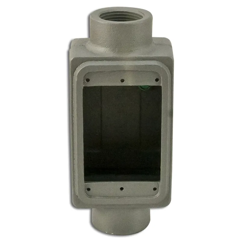 FDC Device Box, 1-Gang, 3/4", Malleable Iron