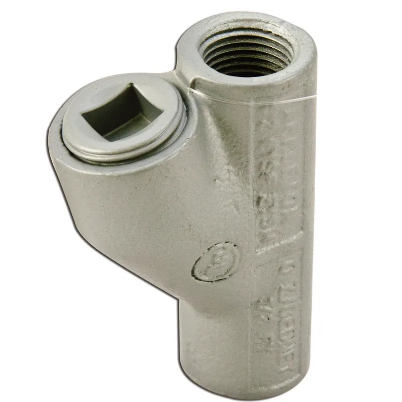 Sealing Fitting, Vertical, 1/2 Inch, Female, Malleable Iron